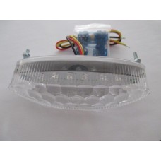 FAROLIM OVAL 15 LED VIDRO BRANCO