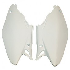 TAMPAS LATERAIS UFO CR 125/250 '05/07 BRANCO - HO03658/041