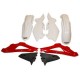 KIT PLÁSTICOS UFO HUSQVARNA TC 250/450/510 '06 AMARELO - HUKIT604E103