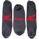 KIT CAPA AMORTECEDOR HON TRX 400/450 PRETO NEOPRENE BORDADO