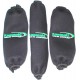 KIT CAPA AMORTECEDOR KAW KFX400 PRETO NEOPRENE BORDADO