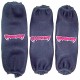 KIT CAPA AMORTECEDOR POLARIS PREDATOR PRETO NEOPRENE BORDADO