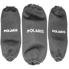 KIT CAPA AMORTECEDOR POLARIS SCRAMBLER PRETO BORDADO
