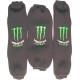 KIT CAPA AMORTECEDOR YAM YFM700 PRETO NEOPRENE BORDADO MONSTER