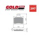 PAR PASTILHAS TRAVÃO GOLD FREN 297 K1
