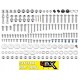 KIT PARAFUSOS 4MX PRO-PACK RM/RMZ STYLE