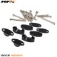 KIT ELEVAÇÃO GUIADOR RFX RACE 28.6MM PRETO
