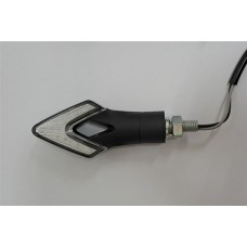PAR PISCAS SETA 2023 PRETO LED VIDRO BRANCO