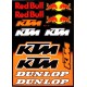 KIT AUTOCOLANTES PLANO KTM REDBULL GRANDE