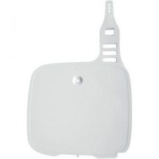 PORTA Nº UFO YZ 125/250 '87/91 BRANCO - YA02805/046