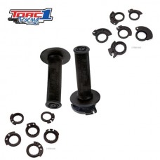 PUNHOS TORC1 RACING DEFY MX HOT LAP LOCK-ON KEV-TEC PRETO